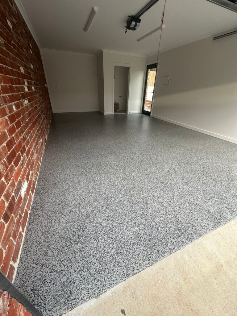 Epoxy Point garage epoxy flooring in Clyde designed for long-lasting durability.